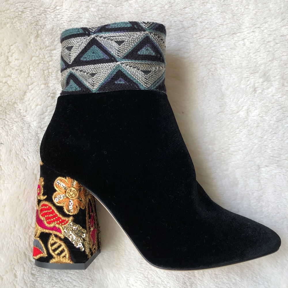 Dee Keller Lake Velvet Multi Bootie
